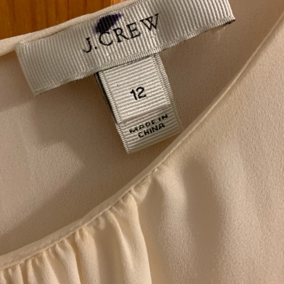 J Crew Peplum Top, worn once - Picture 3 of 3